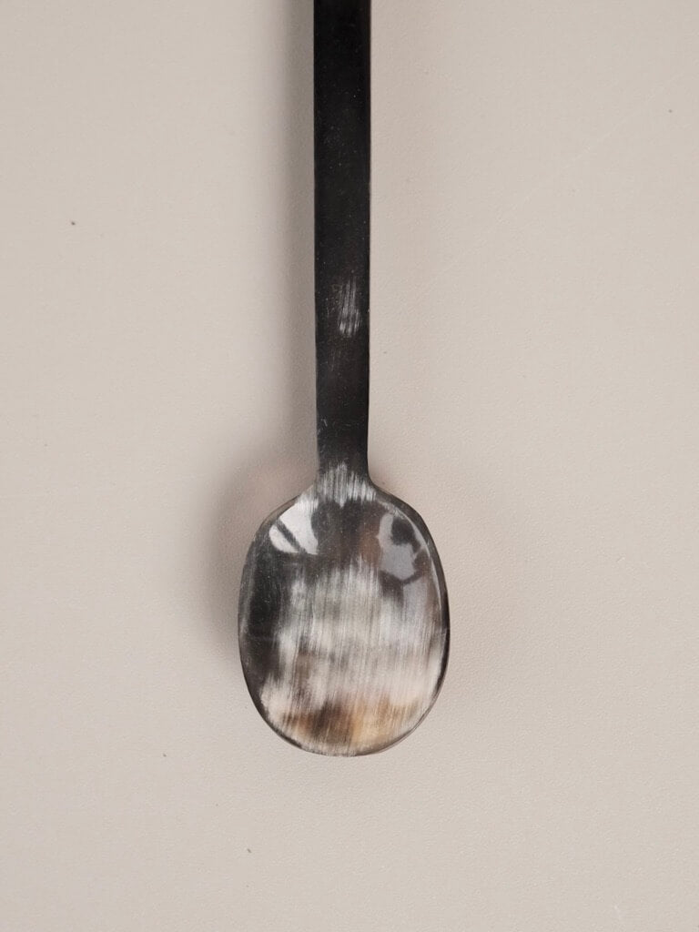 Long Handled Horn Spoon