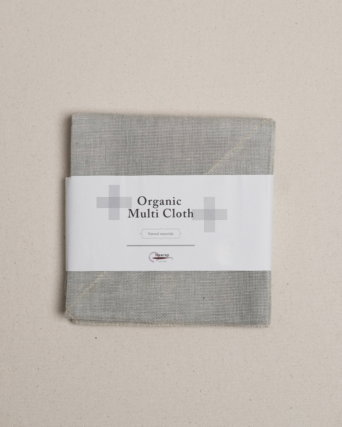 Large Organic Multi Cloth in Grey