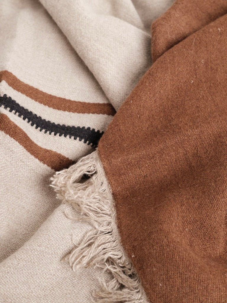 Foundry Linen Wool Throw