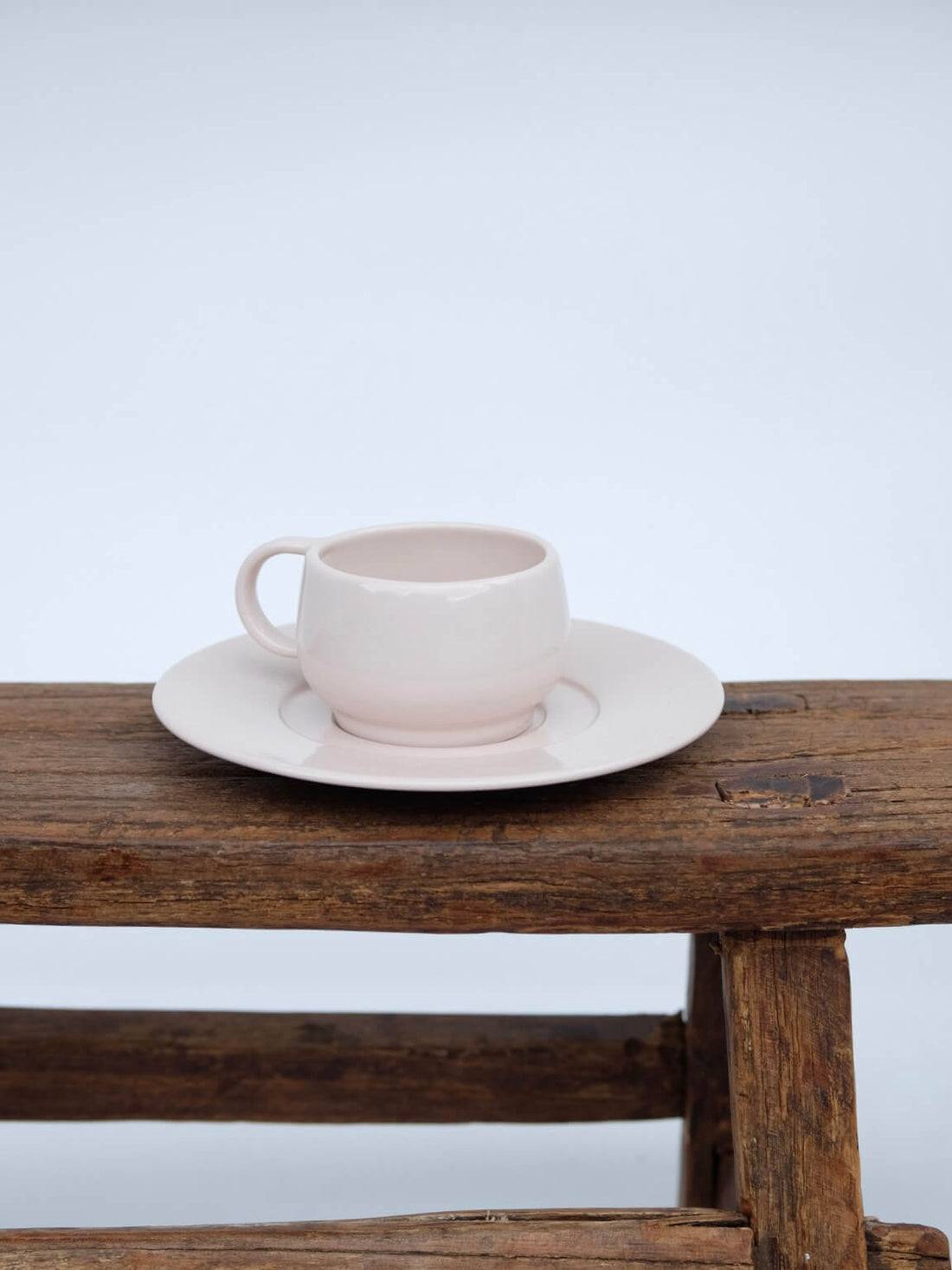 Soft Rose Cup and Saucer