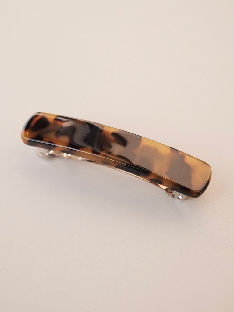 Small Hair Clip in Tortoise