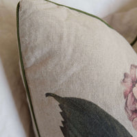 Linen Hydrangea Cushion