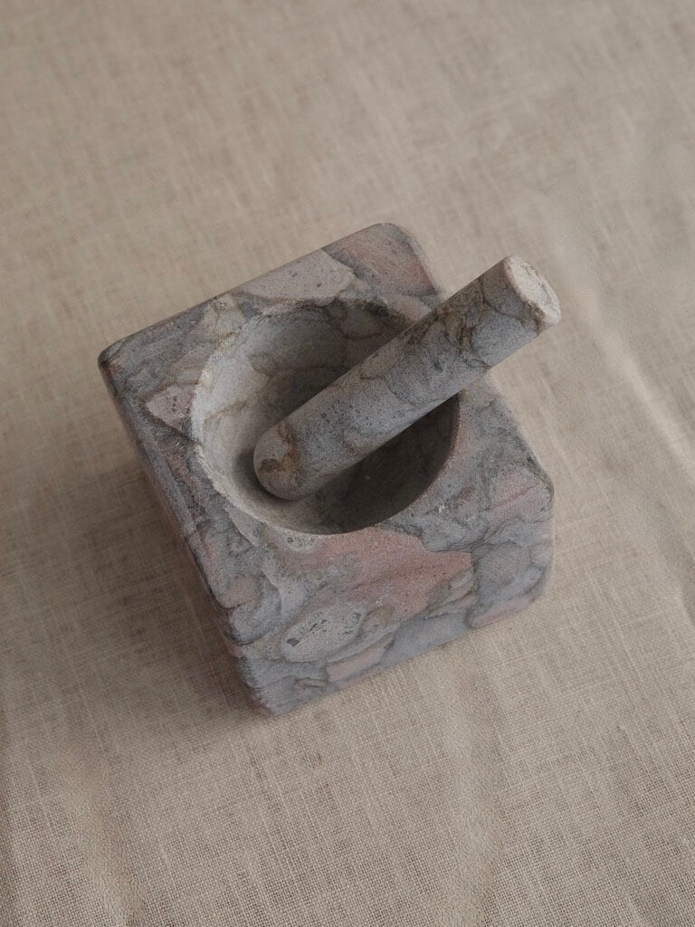 Mini Marble Mortar and Pestle