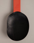 Lacquered Horn Serving Spoon in Orange