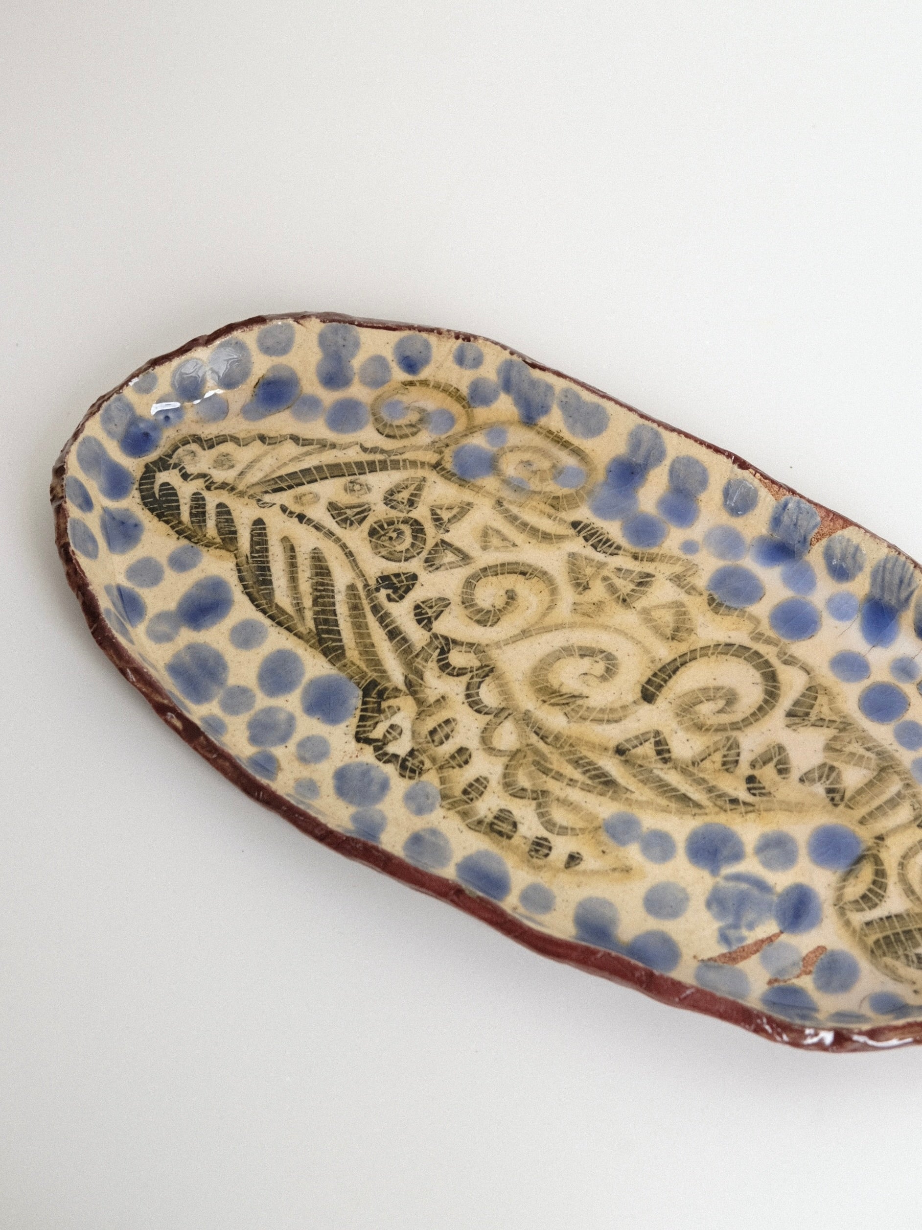 Oval Whale Platter