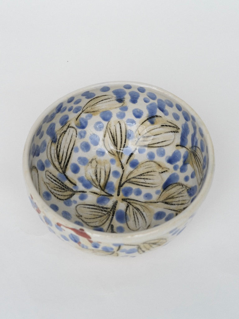 Blue Flowers Bowl