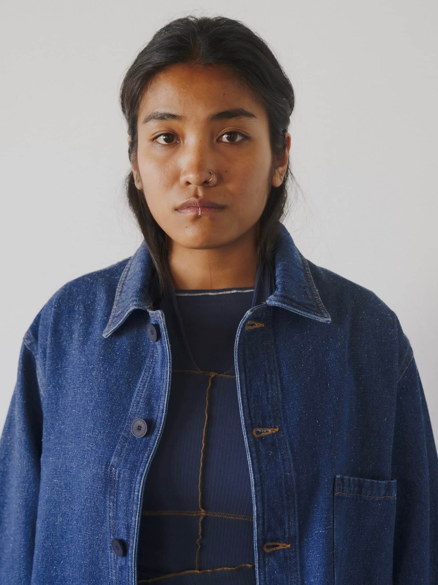 Altru Jacket in Indigo Blue