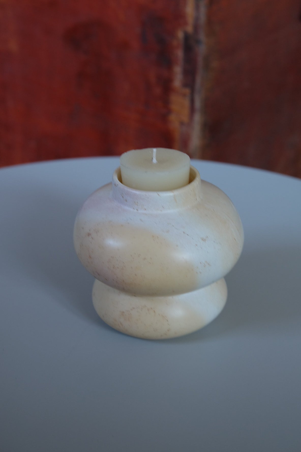 Soapstone Candle Holder no. 3