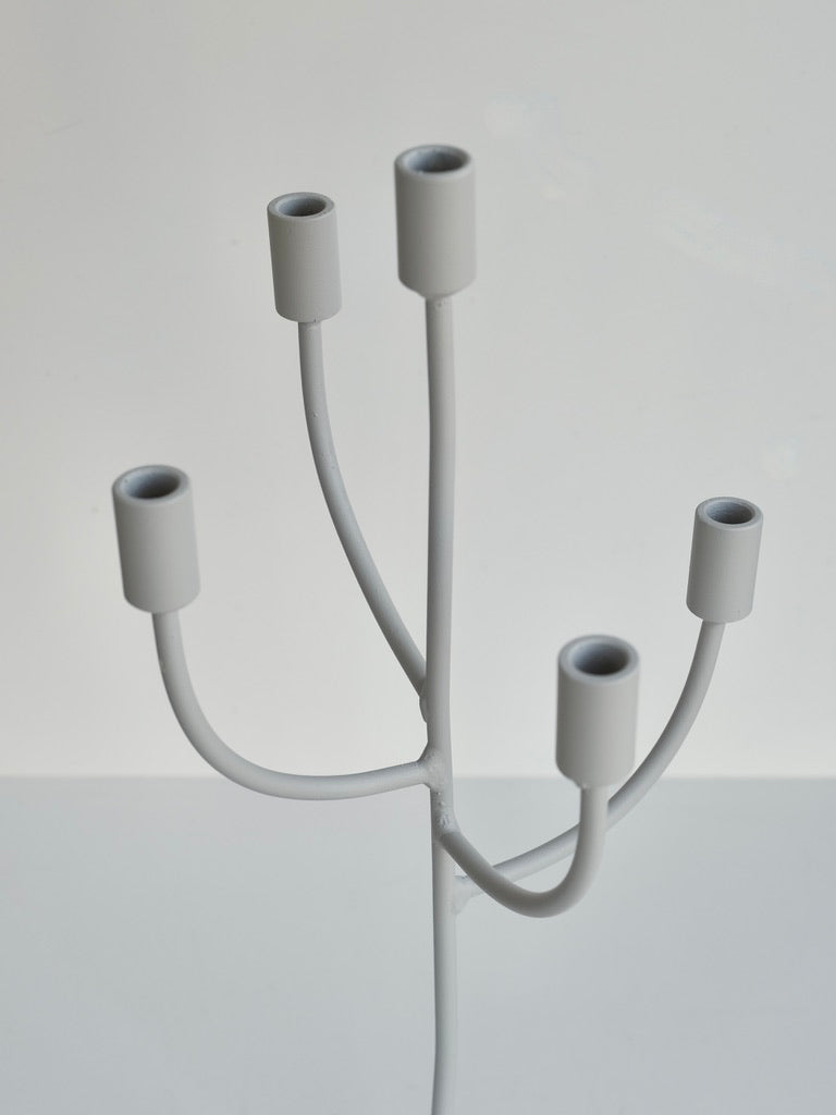 Classic Candlestick in Grey