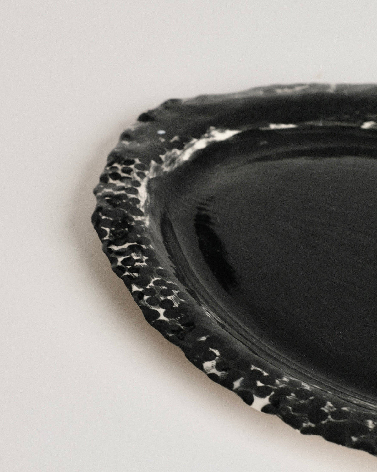 Oval Polka Dot Platter