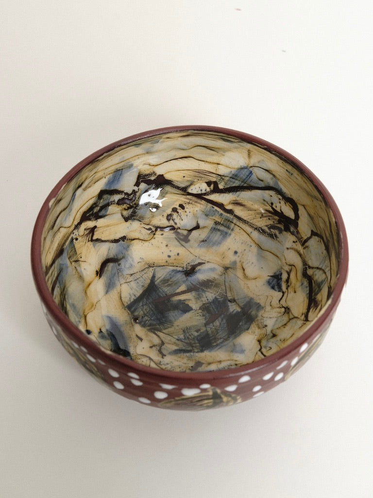 Medium Polka Dot Bowl no.1
