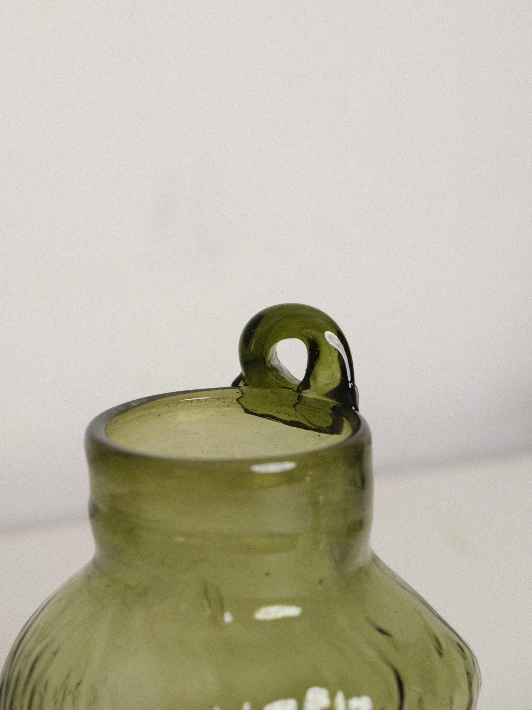 Simon Wall Mounted Vase in Olive