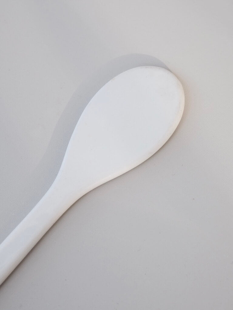 Vintage Porcelain Apothecary Spoon