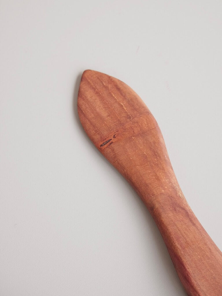 Wooden Butter Knife in Arbutus