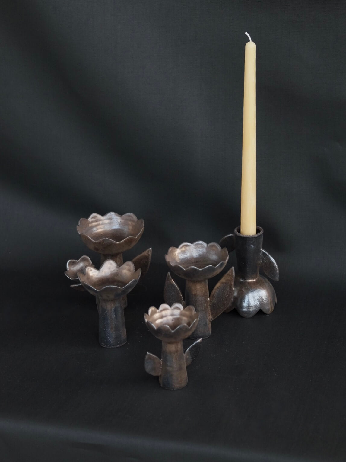 Flower Candle Holder by Aura May