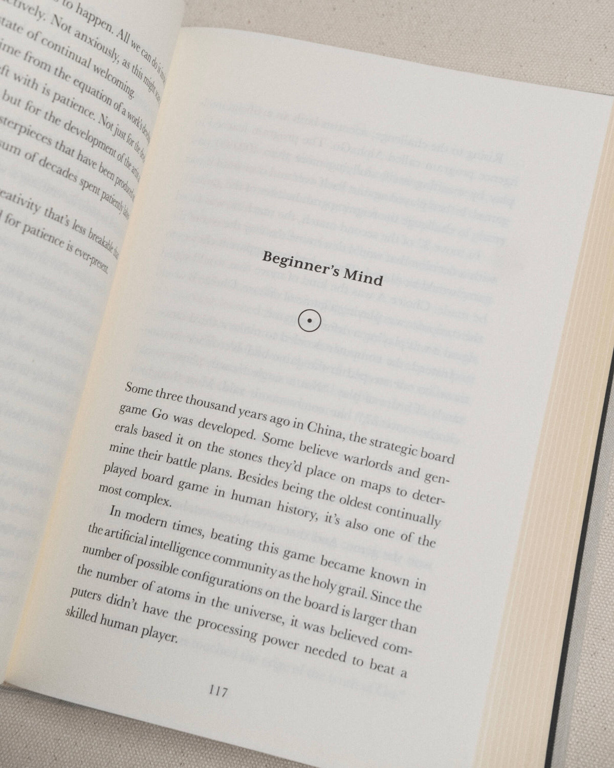 The Creative Act: A Way of Being