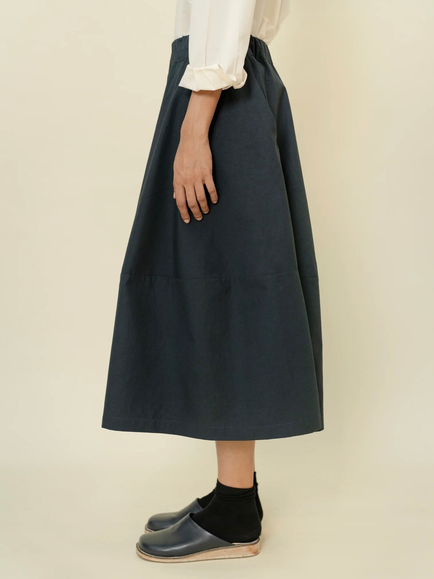 A-Line Skirt in Navy