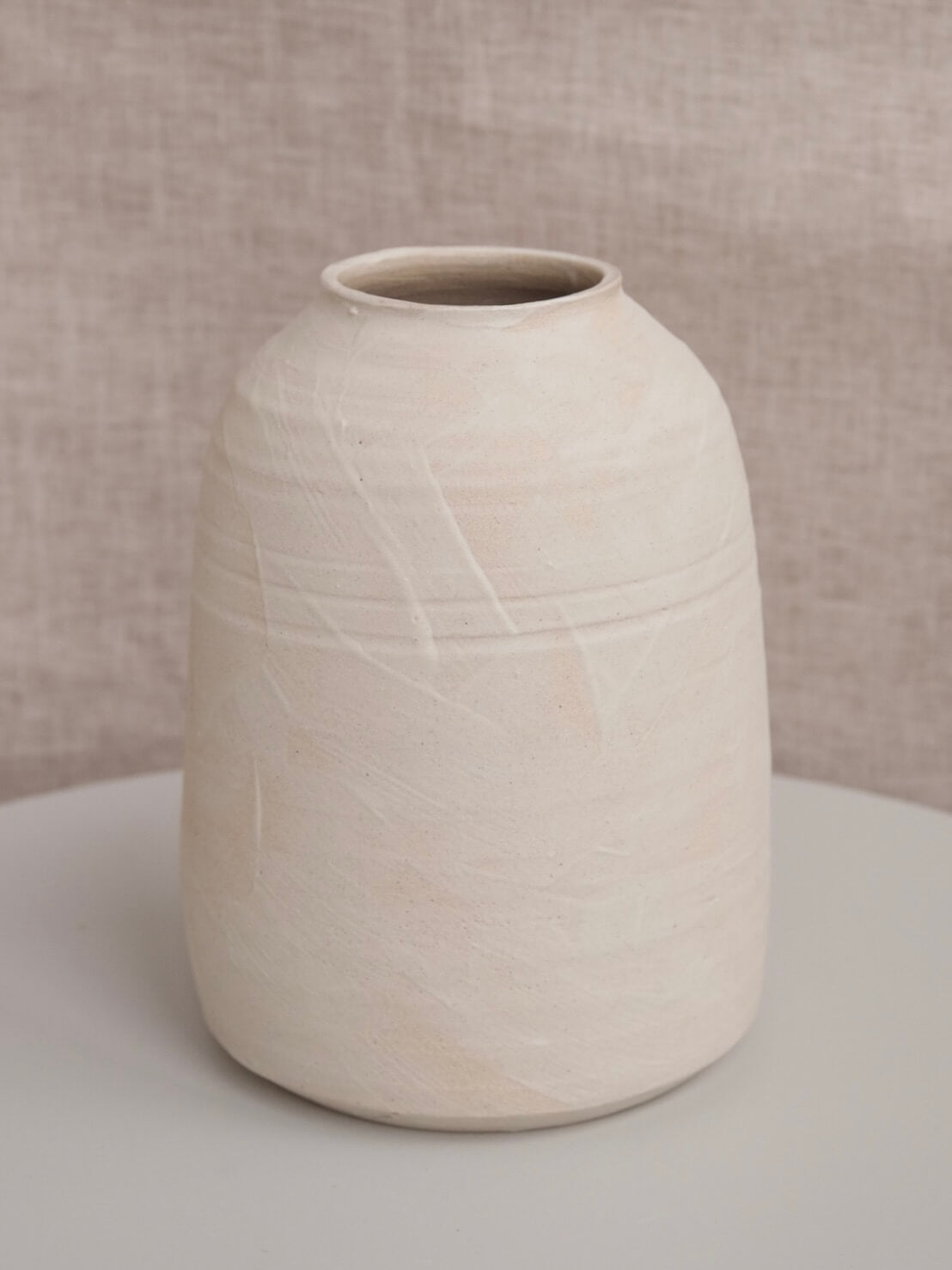 Cream Vase no.2