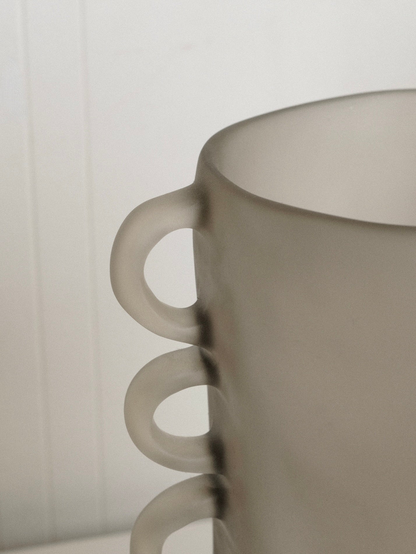 Large Loopy Vase in Grey