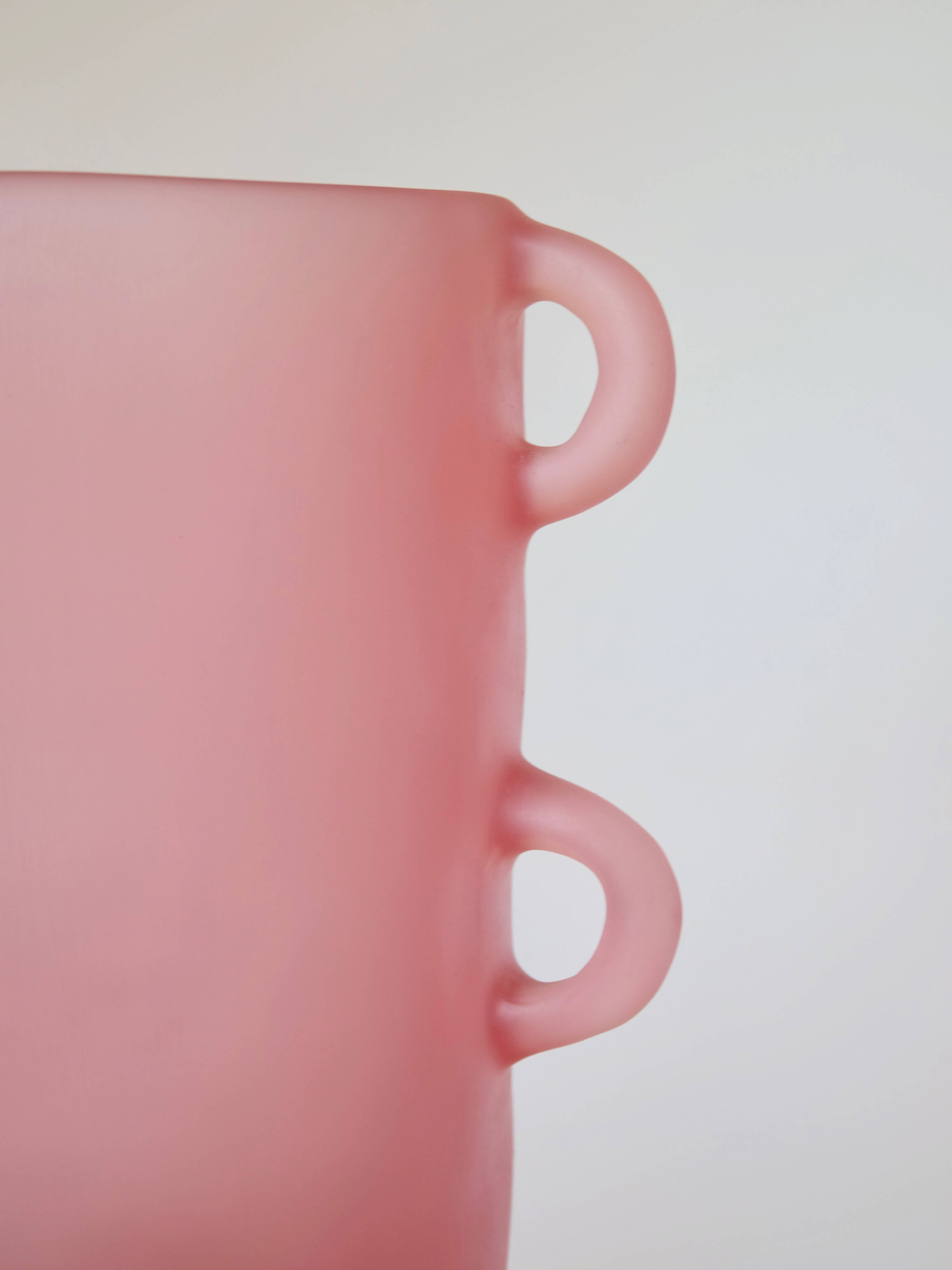 Loopy Vase in Pink by Tina Frey