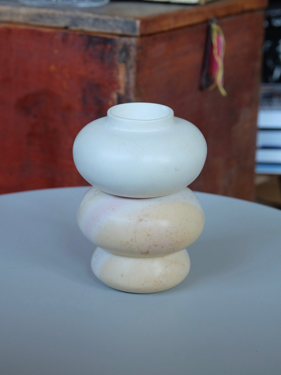 Soapstone Candle Holder no. 2