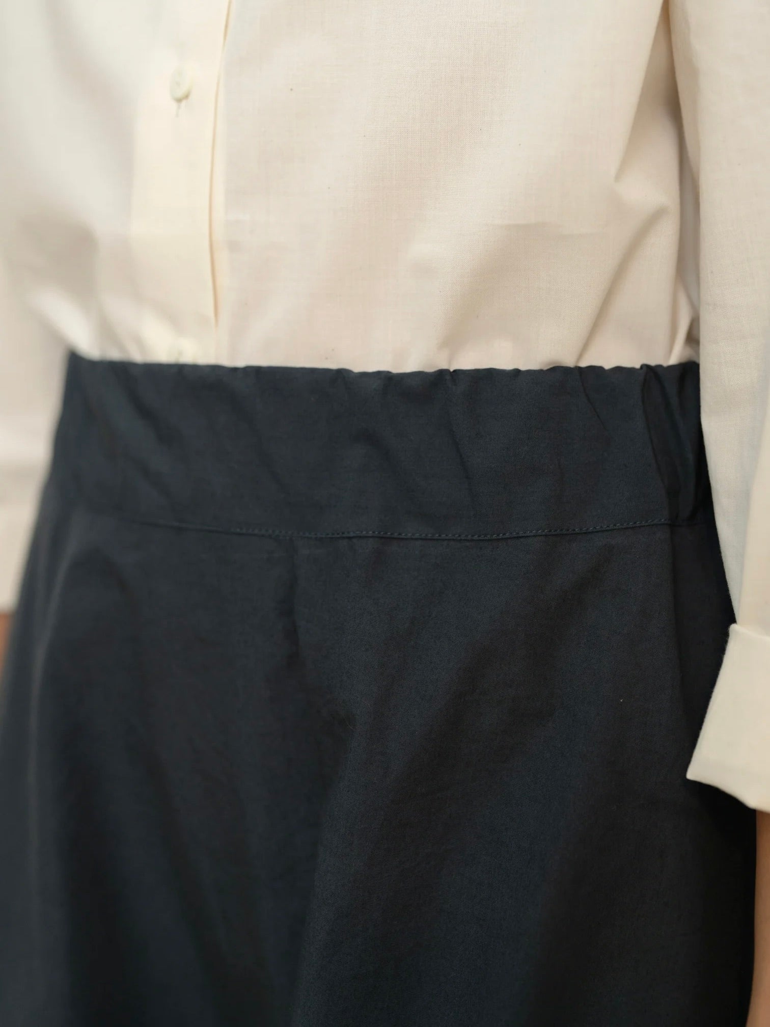 A-Line Skirt in Navy