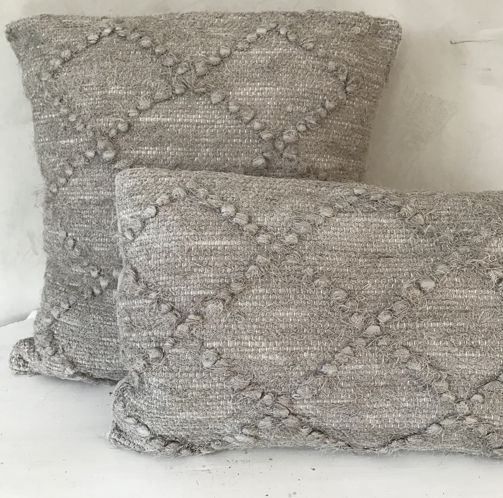 Textured Linen Pillow