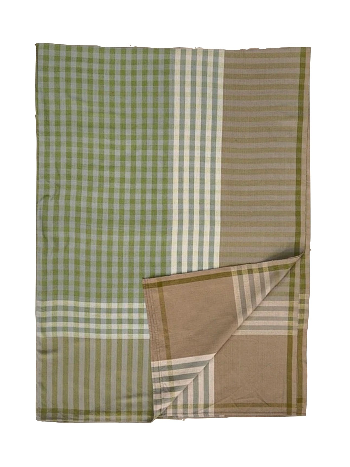 Plaid Tablecloth in Sage