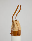 Pail in Khaki Crinkle