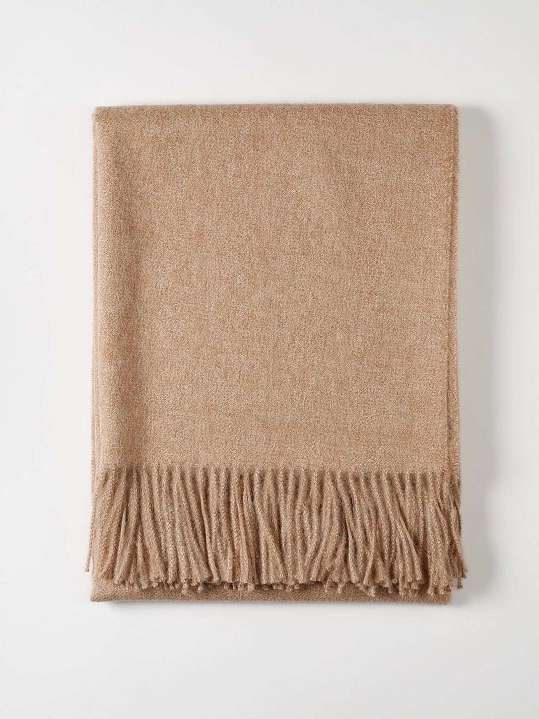 Camel Alpaca Blanket by Linen Way