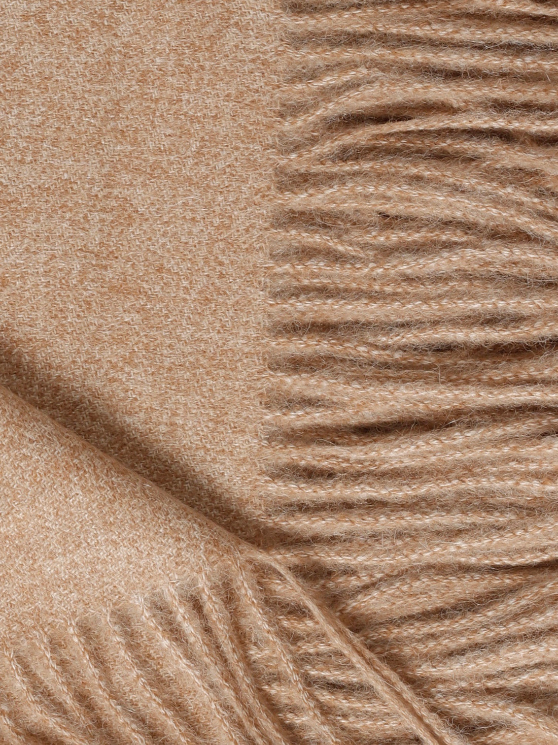 Camel Alpaca Blanket by Linen Way