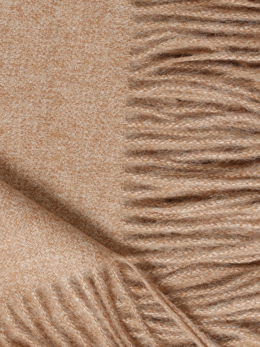 Camel Alpaca Blanket by Linen Way