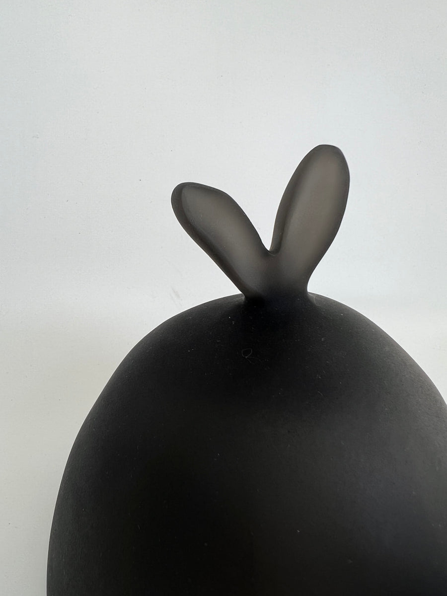 Lapin Butter Dish in Black by Tina Frey