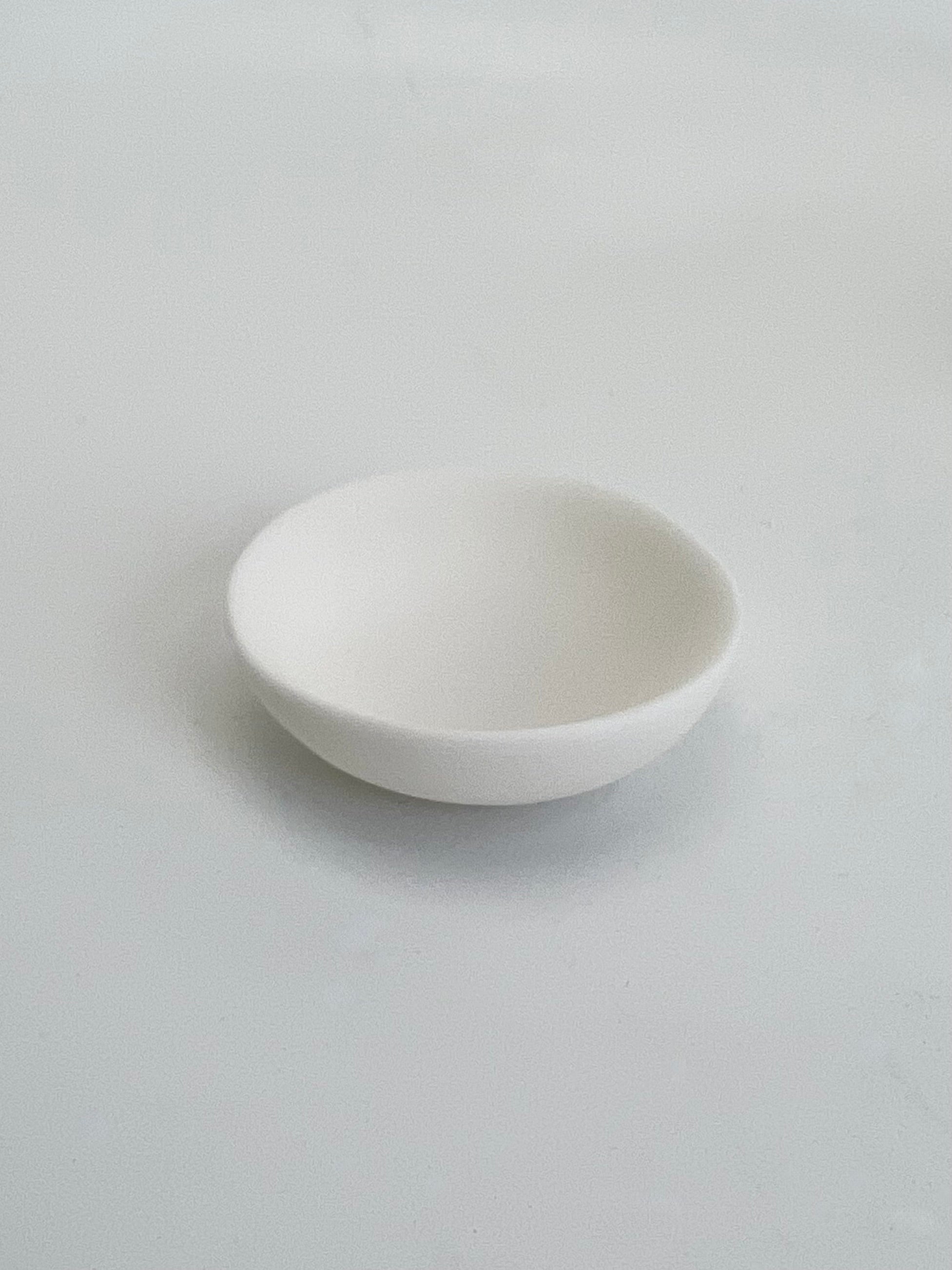 Sculpt Condiment Bowl in White by Tina Frey
