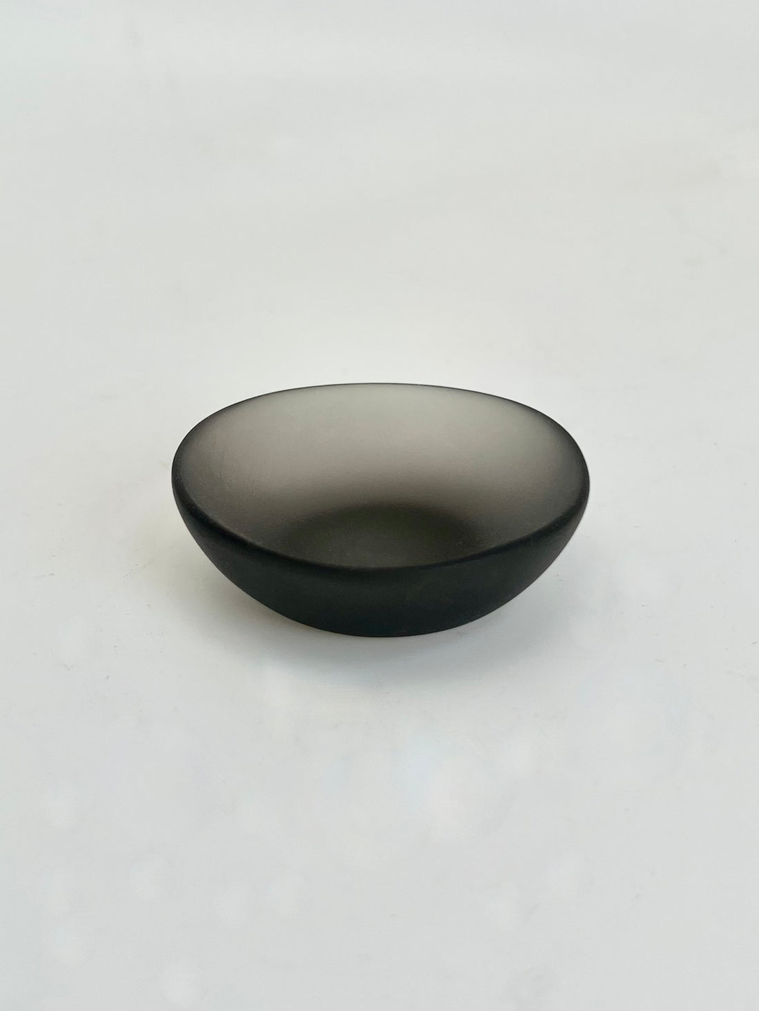 Sculpt Condiment Bowl in Matte Black by Tina Frey