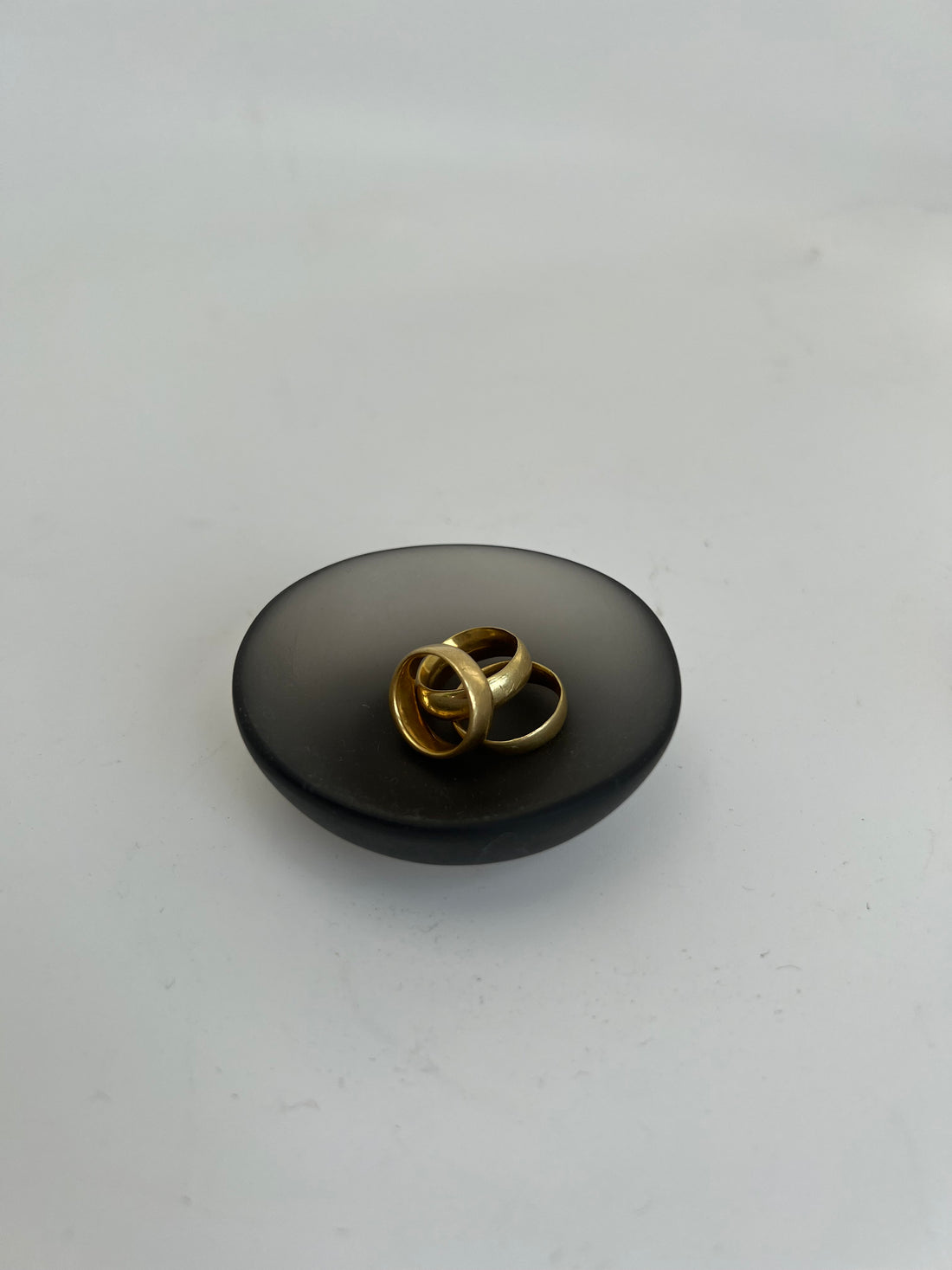 Sculpt Condiment Bowl in Matte Black by Tina Frey