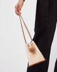 Natural Disc Bucket Bag by Building Block