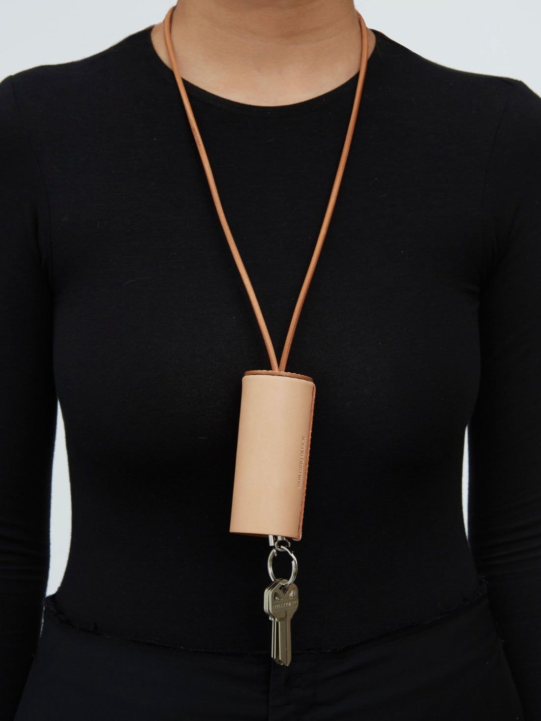 Natural Key Lanyard by Building Block