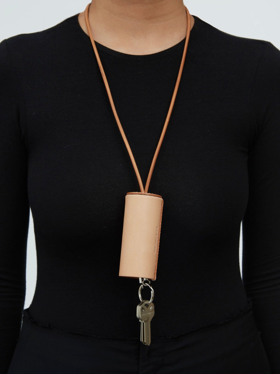 Natural Key Lanyard by Building Block