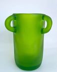 Small Loopy Vase in Green by Tina Frey